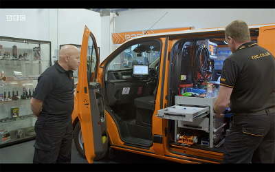 Did you catch a glimpse of our Charge Pod system on the BBC programme Dom Digs in: Roadside Assistance