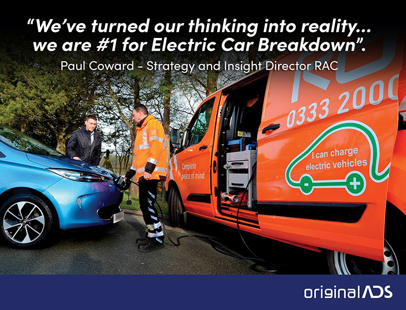 RAC are the UK’s #1 breakdown company for electric cars